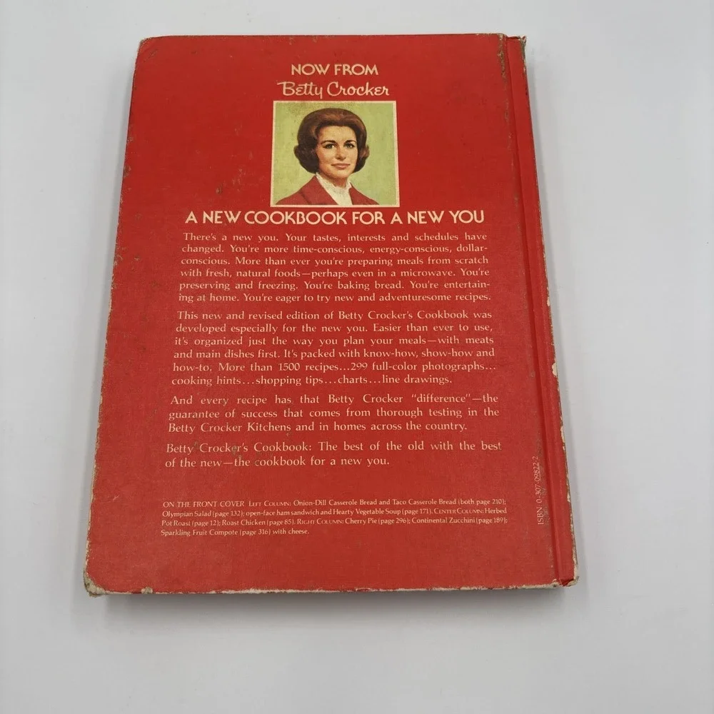 VTG Betty Crocker's Cookbook New and Revised Edition HC Second Printing 1979‎